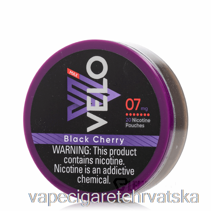 Vape Hrvatska Velo Nicotine Pouches - Black Cherry 7mg